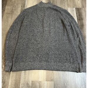 Calvin Klein Men's Gray Quarter Zip Sweater Pullover Large L